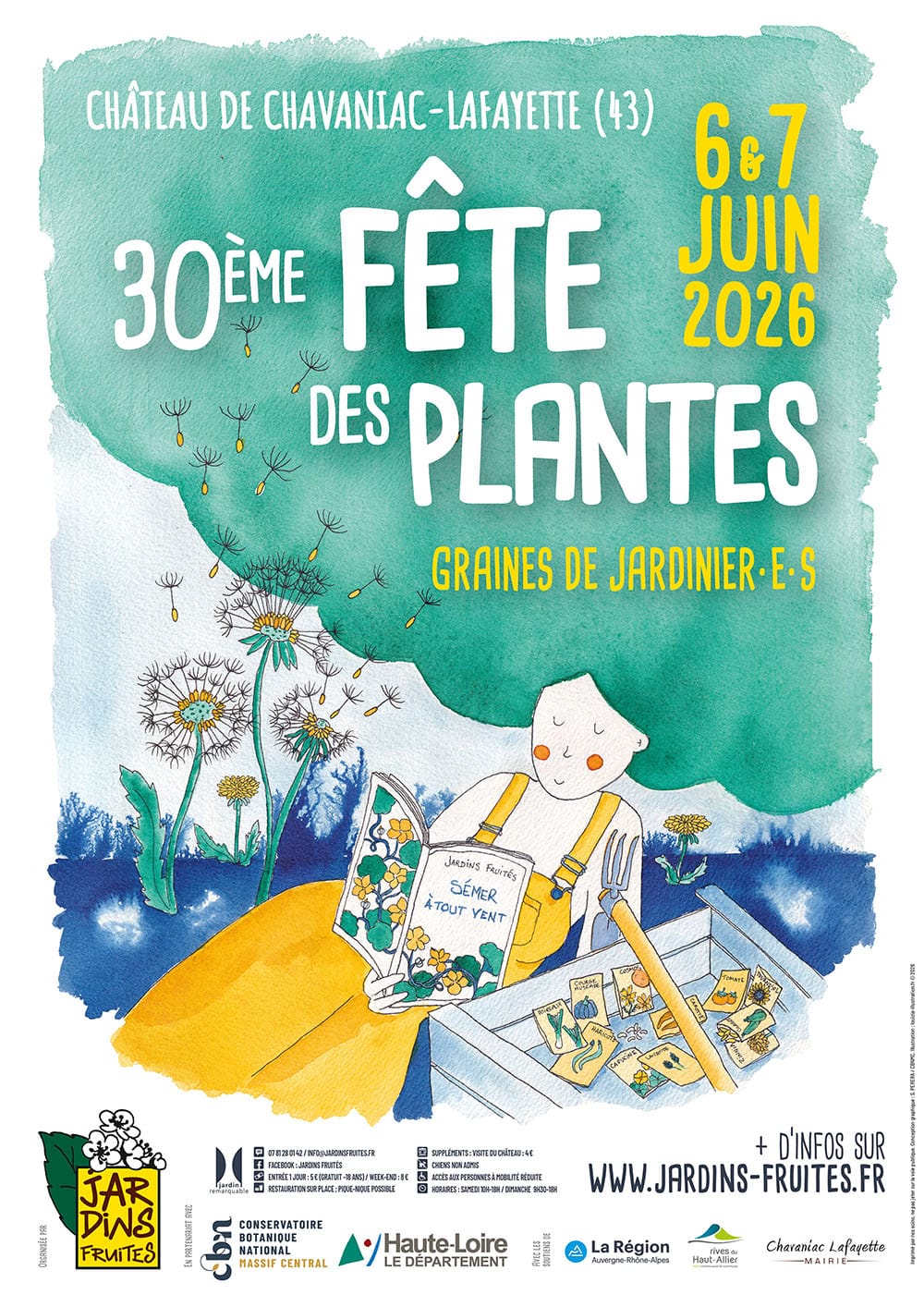 Retrouvez-moi à la Fête des plantes